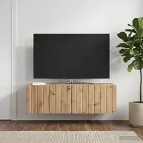 Sieninė TV spintelė Artisano ąžuolo 98 x 31 x 30 cm