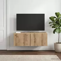 Sieninė TV spintelė Artisano ąžuolo 78,5 x 41 x 30 cm