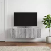 Sieninė TV spintelė Pilka sonoma ąžuolo 98 x 41 x 30 cm