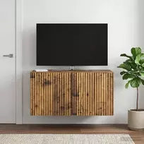 Sieninė TV spintelė Sendintos medienos 59,5 x 31 x 30 cm