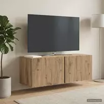 Sieninė TV spintelė Artisano ąžuolo 78,5 x 31 x 30 cm