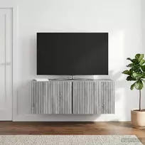 Sieninė TV spintelė Pilka sonoma ąžuolo 78,5 x 31 x 30 cm