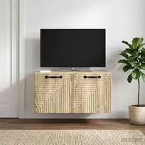 Sieninė TV spintelė Sonoma ąžuolas 59,5 x 41 x 30 cm