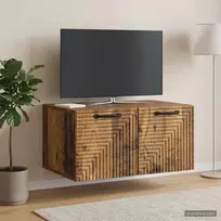 Sieninė TV spintelė Sendintos medienos 59,5 x 41 x 30 cm