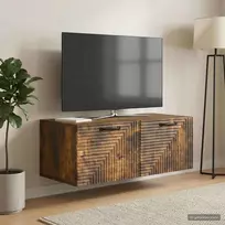 Sieninė TV spintelė Dūminio ąžuolo 78,5 x 41 x 30 cm