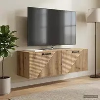 Sieninė TV spintelė Artisano ąžuolo 98 x 31 x 30 cm