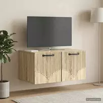 Sieninė TV spintelė Sonoma ąžuolas 59,5 x 41 x 30 cm
