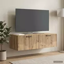 Sieninė TV spintelė Artisano ąžuolo 98 x 41 x 30 cm