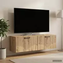 Sieninė TV spintelė Artisano ąžuolo 98 x 31 x 30 cm