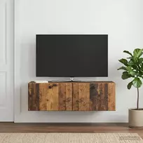 Sieninė TV spintelė 98 x 31 x 30 cm Sendintos medienos