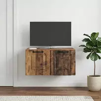 Sieninė TV spintelė Sendintos medienos 59,5 x 41 x 30 cm