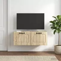 Sieninė TV spintelė Sonoma ąžuolas 78,5 x 41 x 30 cm