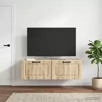 Sieninė TV spintelė Sonoma ąžuolas 98 x 41 x 30 cm