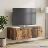Sieninė TV spintelė Sendintos medienos 98 x 41 x 30 cm