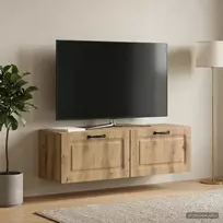 Sieninė TV spintelė Artisano ąžuolo 98 x 31 x 30 cm