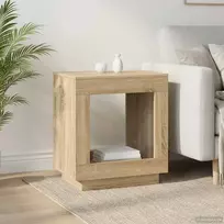 Šoninis stalas Sonoma ąžuolas 60 x 40 x 65 cm Apdirbta mediena