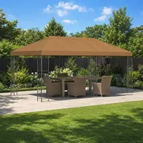 Paviljonas su šoninėmis sienelėmis 6 x 3 m Smėlio