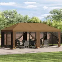 Paviljonas su šoninėmis sienelėmis 6 x 3 m Smėlio