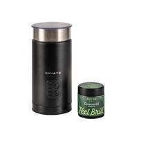 CHiATO milkPLAY pieno plakiklio ir Feel Brill ceremoninės matcha arbatos rinkinys
