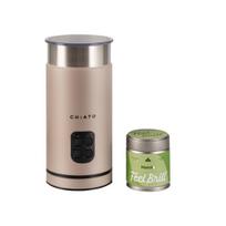 CHiATO milkPLAY pieno plakiklio ir Feel Brill matcha arbatos rinkinys