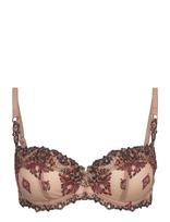 CHANTELLE - Champs Elysees Half Cup Bra - „Balconette“ tipo liemenėlės - Ruda