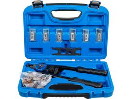 Kniediklis srieginėms kniedėms PRO | M3–M10 rinkinys | 68 vnt. (408)