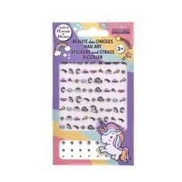Take Care Nail Art Stickers and Strass Lipdukai nagams Magic Unicorn