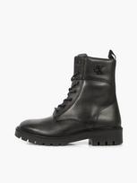 CALVIN KLEIN Moteriški demisezoniniai odiniai aulinukai, COMBAT BOOT MID ZIP LTH IN CALF