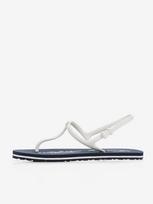 TOMMY HILFIGER Moteriškos paplūdimio šlepetės, IM SIGNATURE THONG BEACH SANDAL