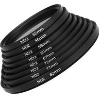 82mm ND2 filtras, neutralus tankio filtras ND2, 1 žingsnio ND filtras, 82 mm neutralaus tankio filtras, ND2 objektyvo filtras