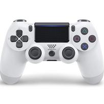 Belaidis žaidimų pultelis, skirtas PlayStation, su lietimui jautria valdymo sritimi, belaidis valdiklis, „bluetooth“, baltas, žaidimų valdiklis, žaidimų pultas, konsolės pultelis, žaidimų kontroleris