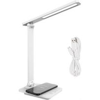 LED stalinė lempa su USB įkrovimu, LED stalinė lempa su įmontuotu įkrovikliu, LED darbo lempa, LED skaitymo lempa, USB stalinė lempa