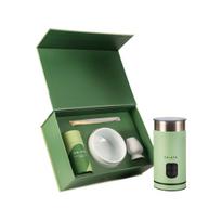 CHiATO milkPLAY pieno plakiklis ir Zen Pure White rinkinys matcha arbatai ruošti