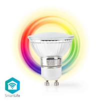 Nedis Inteligentus Wi-Fi LED Šviestuvas GU10 5W 330lm, RGBW Spalvos Sukurkite Atmosferą