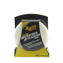 Mikropluošto aplikatorius MEGUIARS  Even Coat Microfiber Applicator 5" 2pcs