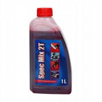 Motociklo variklio alyva SPECOL Spec Mix 2T semisynthetic red 1L