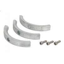 Anodų komplektas VOLVO VOLVO PENTA 130/150SR HS25-85 Zinc