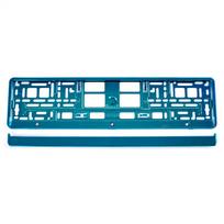Valstybinio numerio laikiklis AMIO 53x13cm Turquoise
