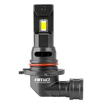 LED lemputė AMIO 04722 F25 PRO BLACK HB3 68W 12V 24V