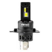 LED lemputė AMIO 04719 F25 PRO BLACK H4 H19 70W 12V 24V
