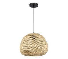 Pakabinamas šviestuvas PETRA ant laido, 1xE27/15W/230V, skersmuo 35 cm, bambukas