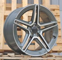 Ratlankis RACINGLINE FBX142 R22x9.5 5x112 ET 45 CB 66.5 (Grey Polished) (1000 kg)
