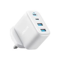 Anker Zolo Dual USB-A + Dual USB-C Fast Charger 50W White