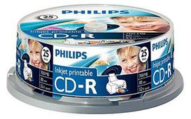 1x25 Philips CD-R 80 min. 700MB 52x IW SP