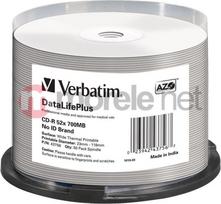 Verbatim CD-R 700MB 52x 50 vienetų (43756)