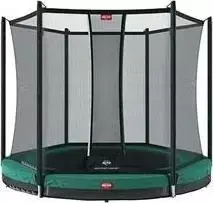 Kepurė Batutas BERG Favorit InGround - 330 cm, žalias, su saugos tinklu Comfort