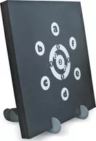 Šaudymo iš lanko taikinys Yate Set Start 04, 80x80x7 cm, su PP HD stovu