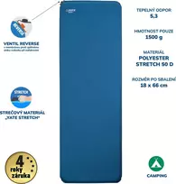 Savaime prisipučiantis kilimėlis Yate Comfort, 50 mm