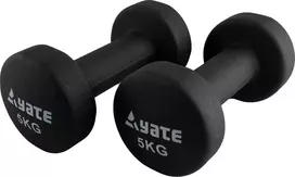 Neopreniniai fitneso hanteliai Yate 2vnt. x 5kg
