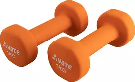Neopreniniai fitneso hanteliai Yate 2vnt. x 1kg